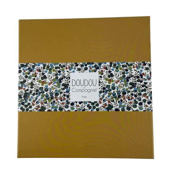 DouDou et Compagnie Paris Lion Petal Lovey Baby Security Blanket Flowers NWB - Picture 6 of 7